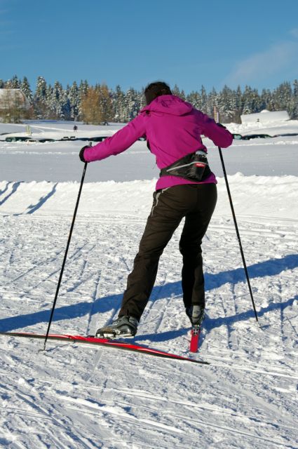 Campsite France Auvergne : Une des forces du Cantal, ses nombreuses activitées liè au sport d'hiver, notamment le ski de fond et le ski alpin. (ou raquette)